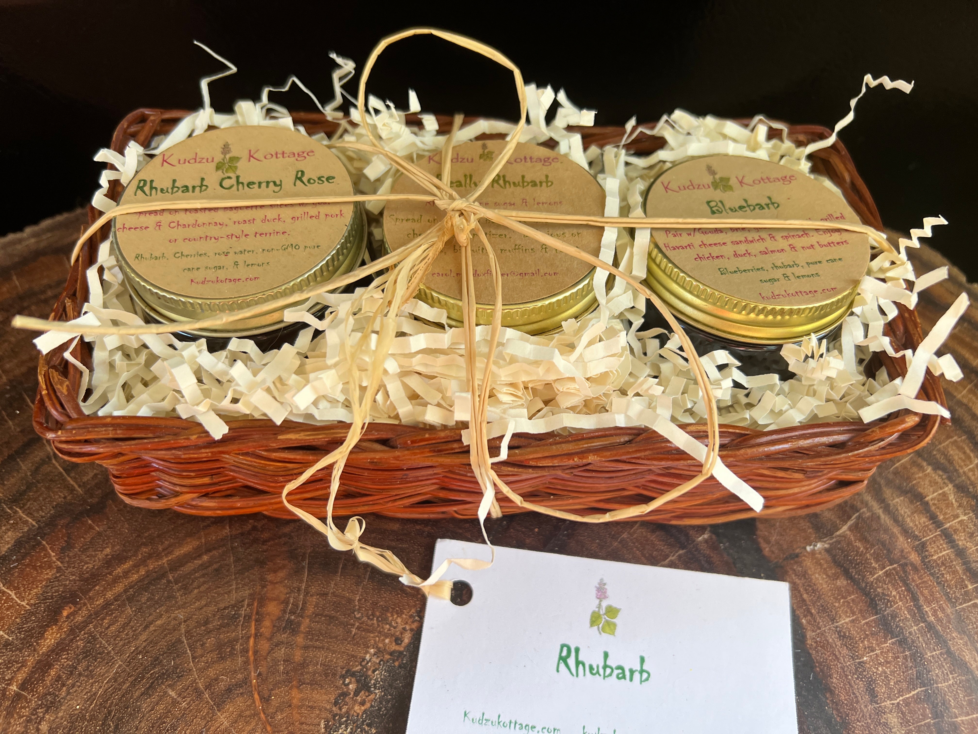 Rhubarb Gift Crate