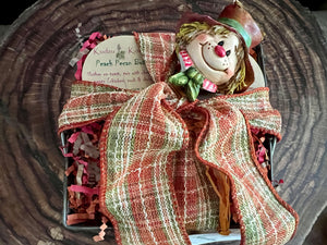 Autumn Butters Scarecrow Gift Bucket