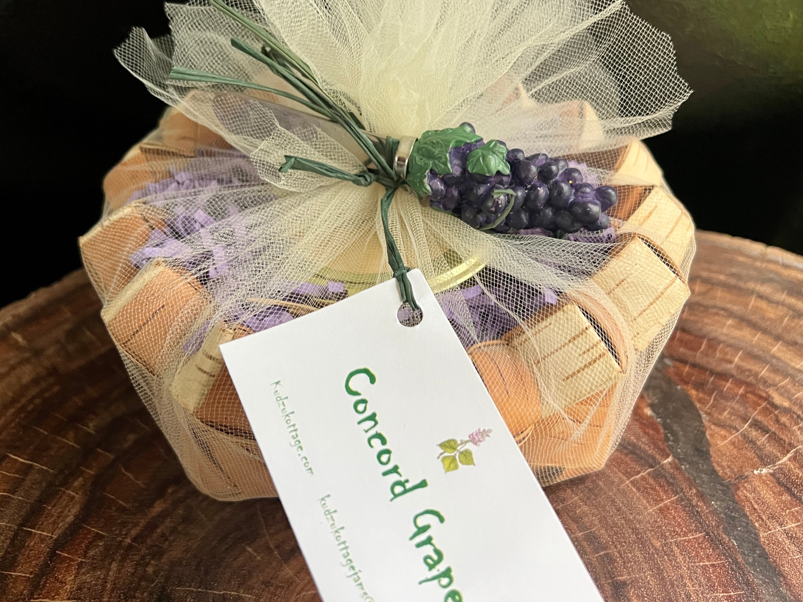 Concord Grape Birch Gift Basket