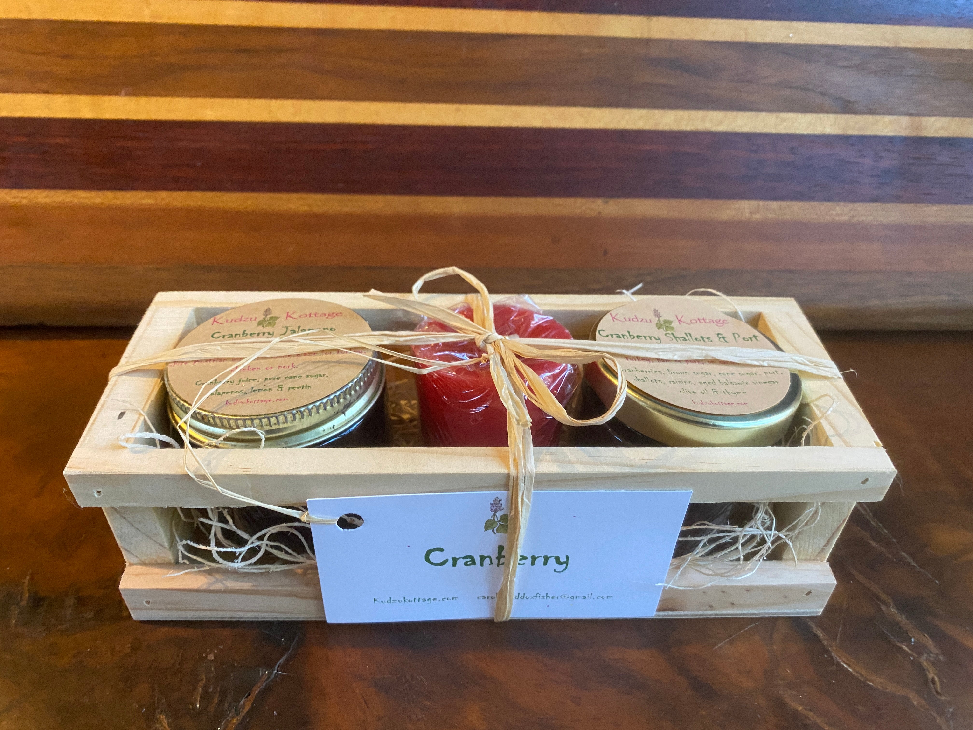 Cranberry Gift Crate