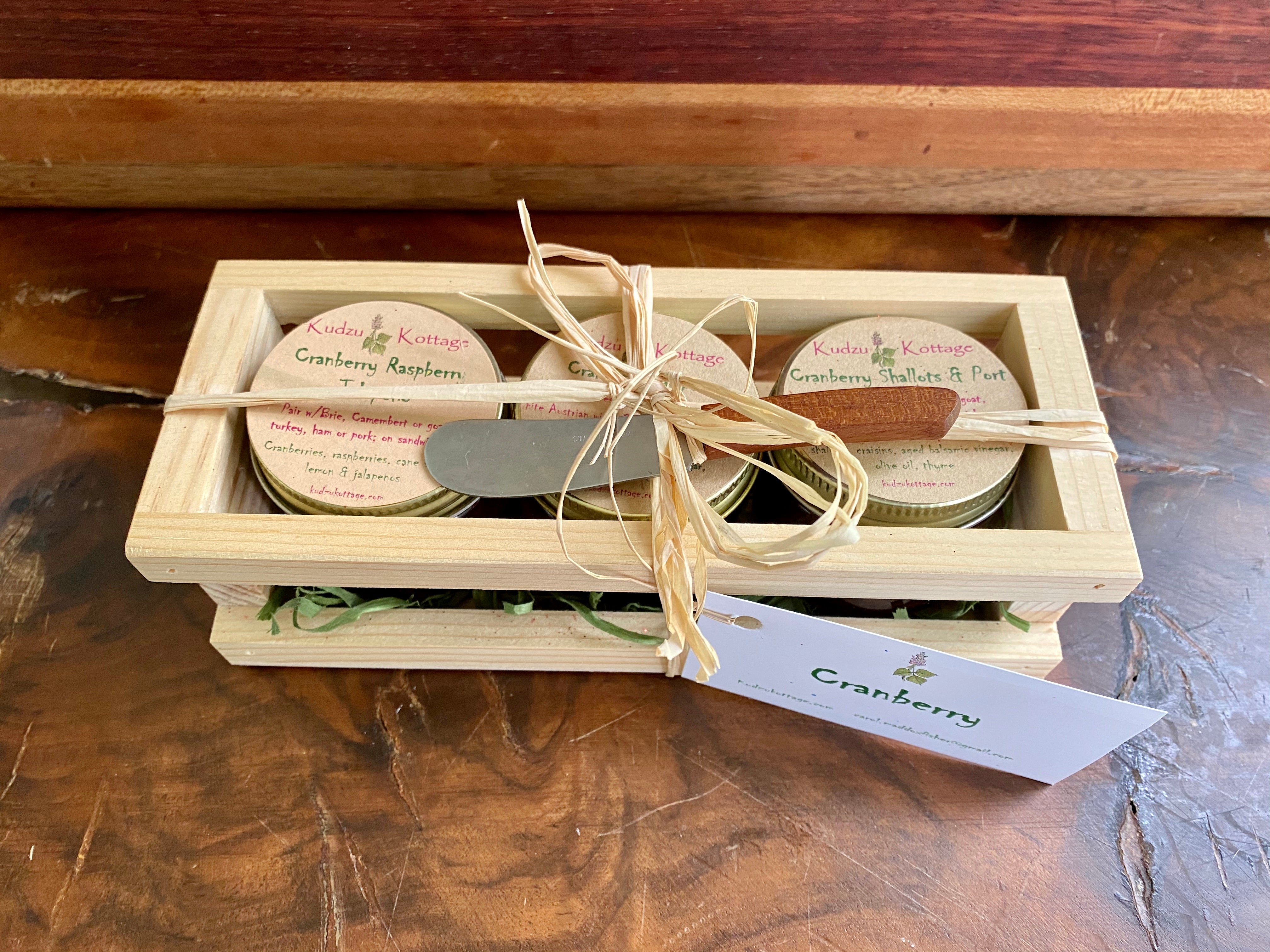 Cranberry Gift Crate