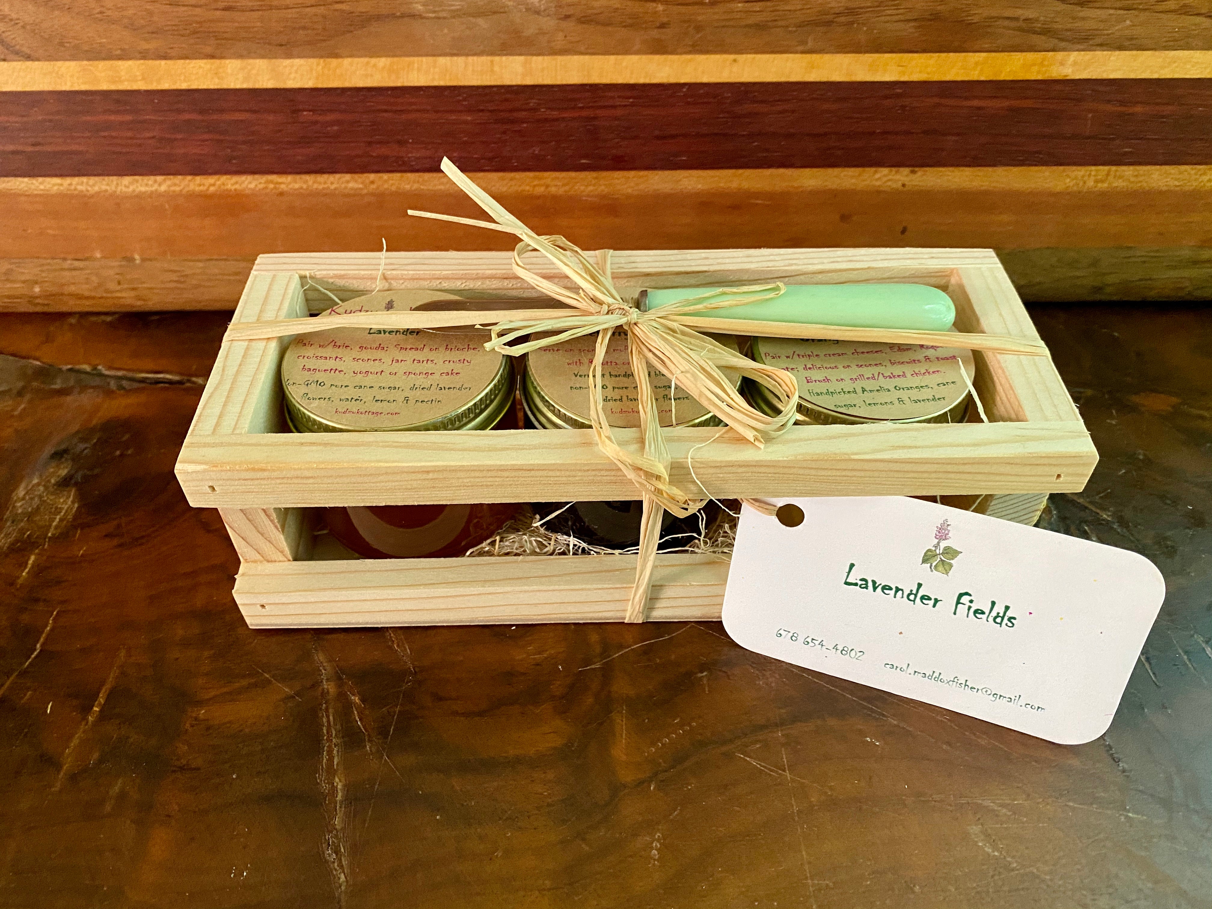 Lavender Fields Gift Crate