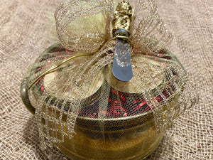 Les Chocolats Brass Gift Basket