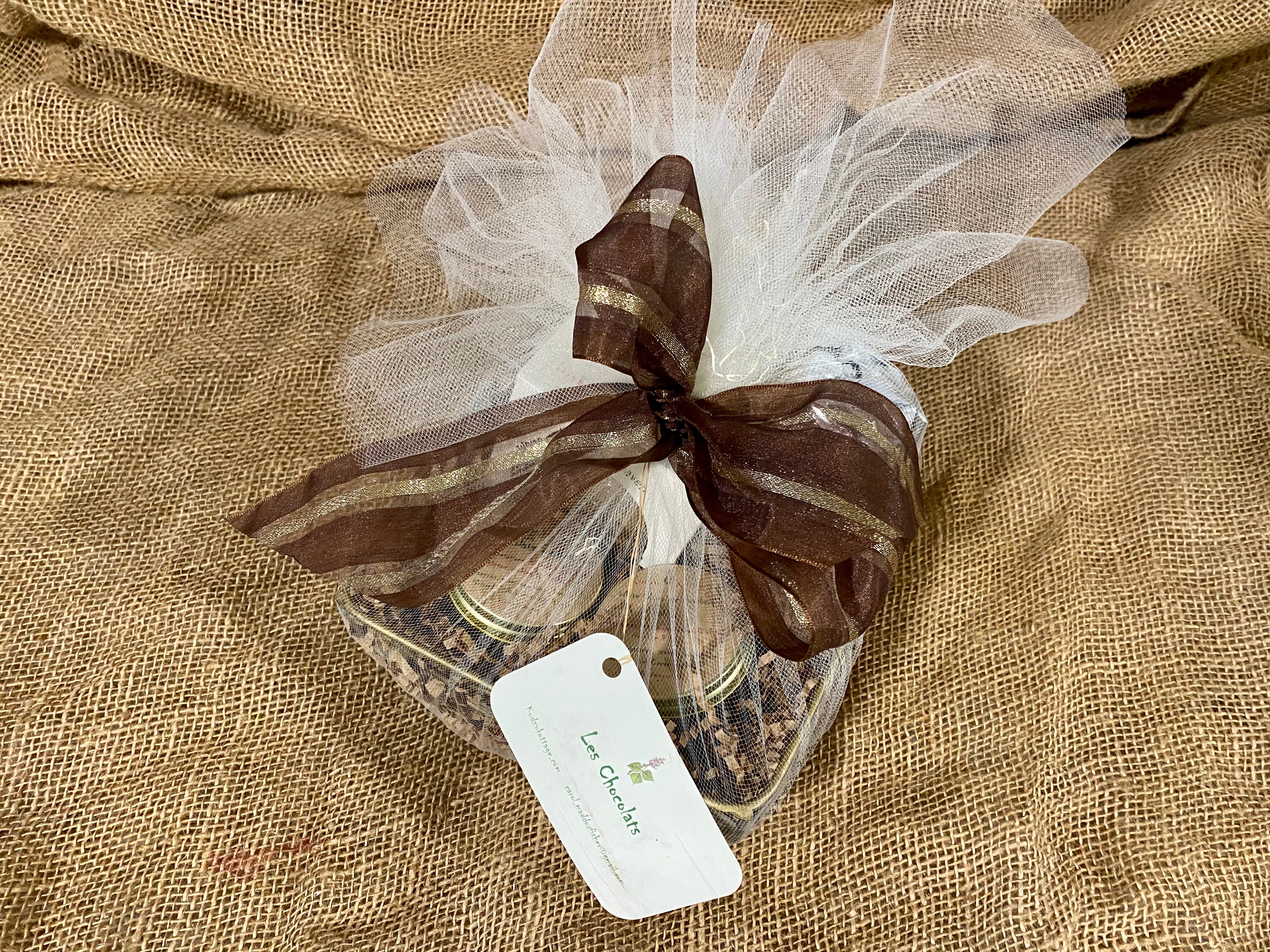 Les Chocolats Wire Gift Basket