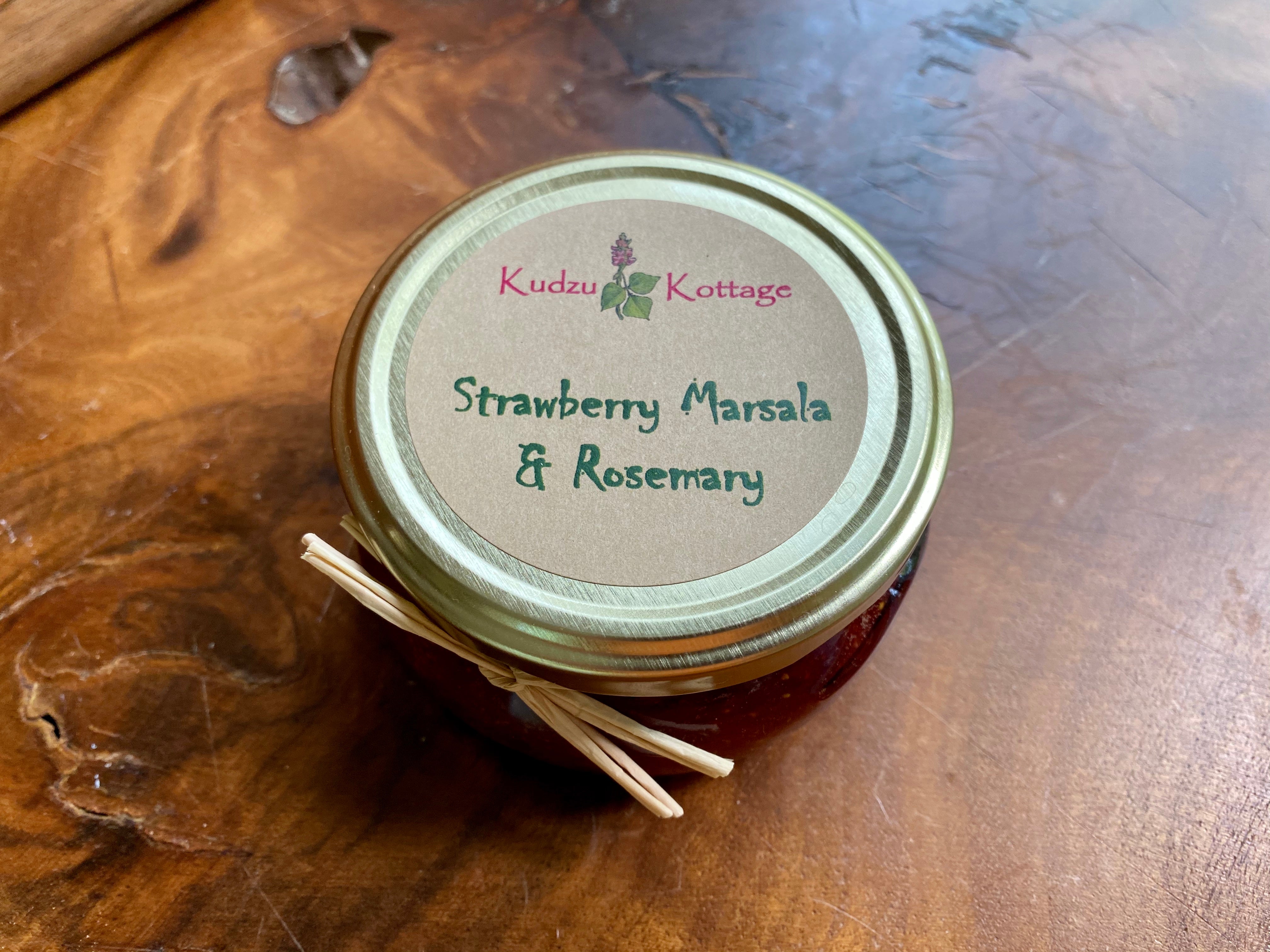 Strawberry Marsala & Rosemary