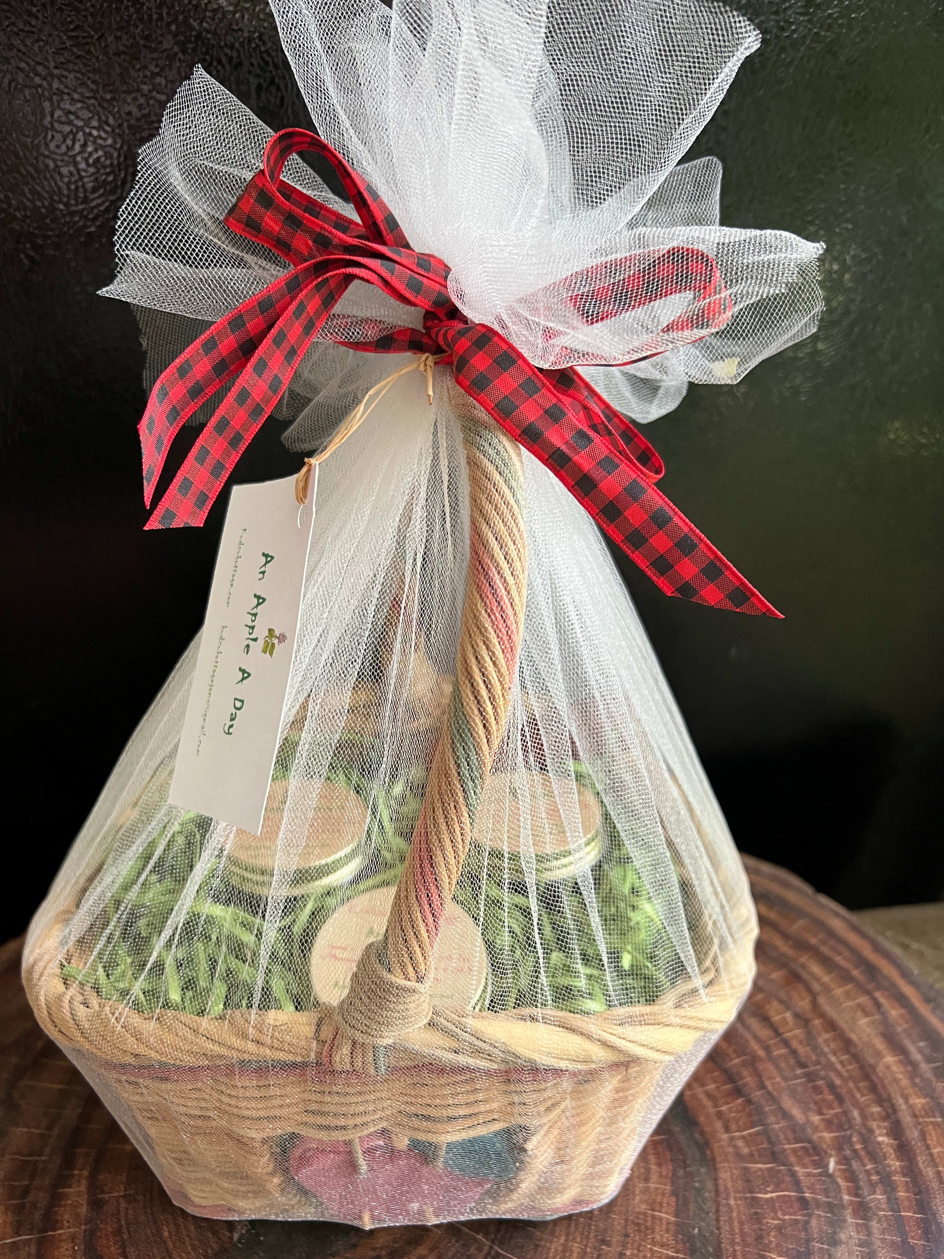 An Apple A Day Gift Basket