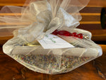 Load image into Gallery viewer, Holiday Spirits Indian Beaded Gift Basket
