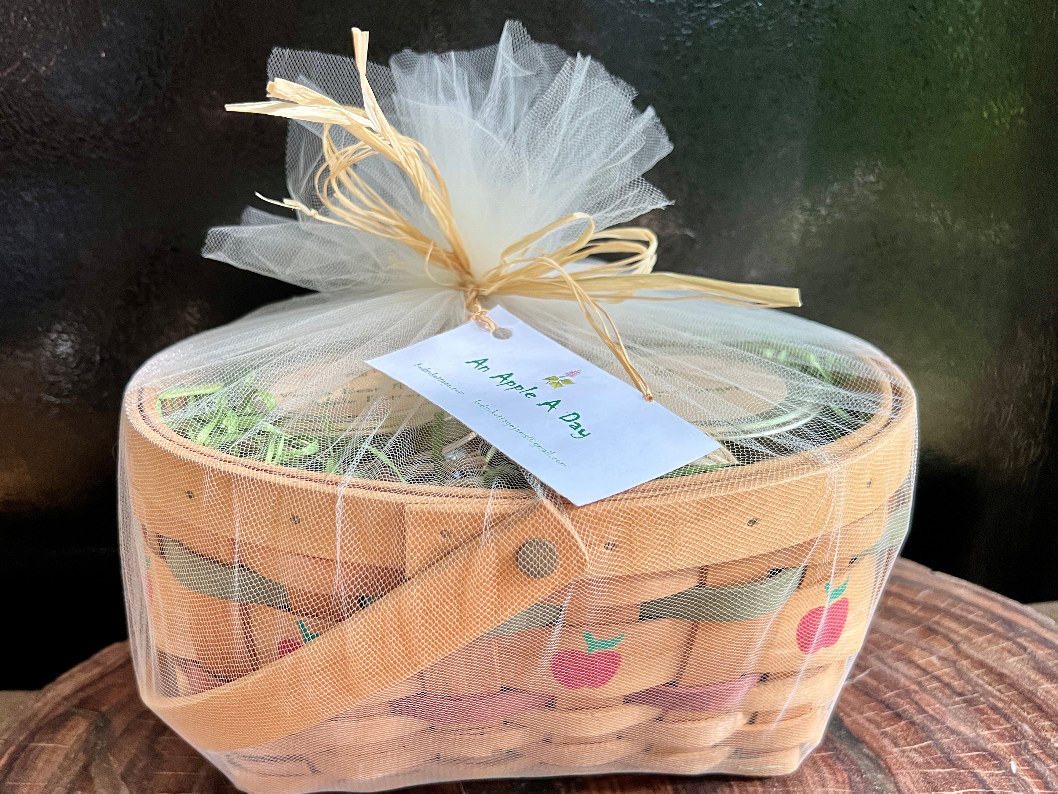 An Apple A Day Gift Basket