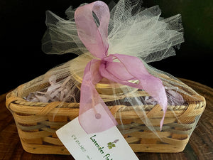 Lavender Fields Triangular Gift Basket