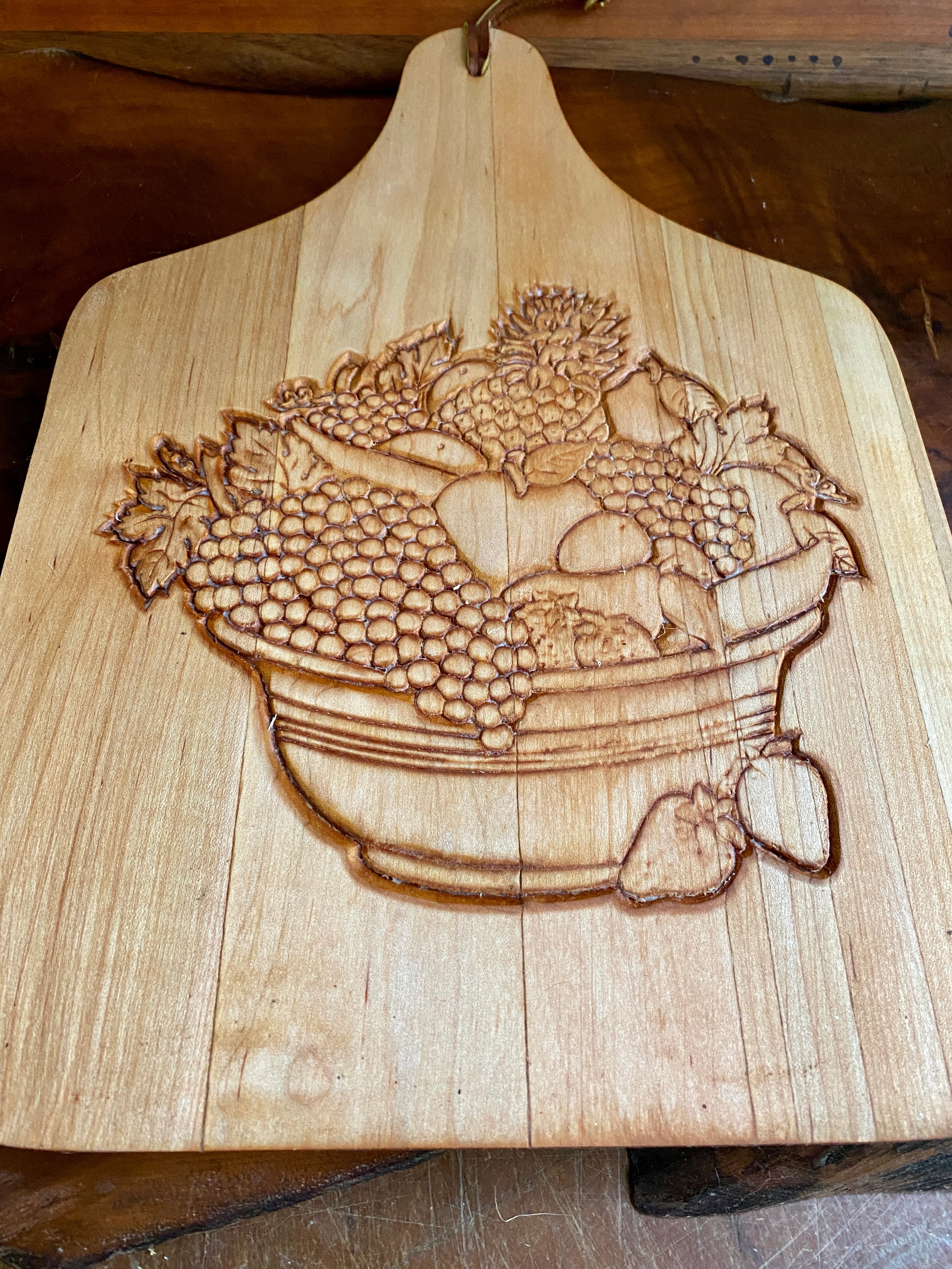Fruit Basket Gift Cheese Board