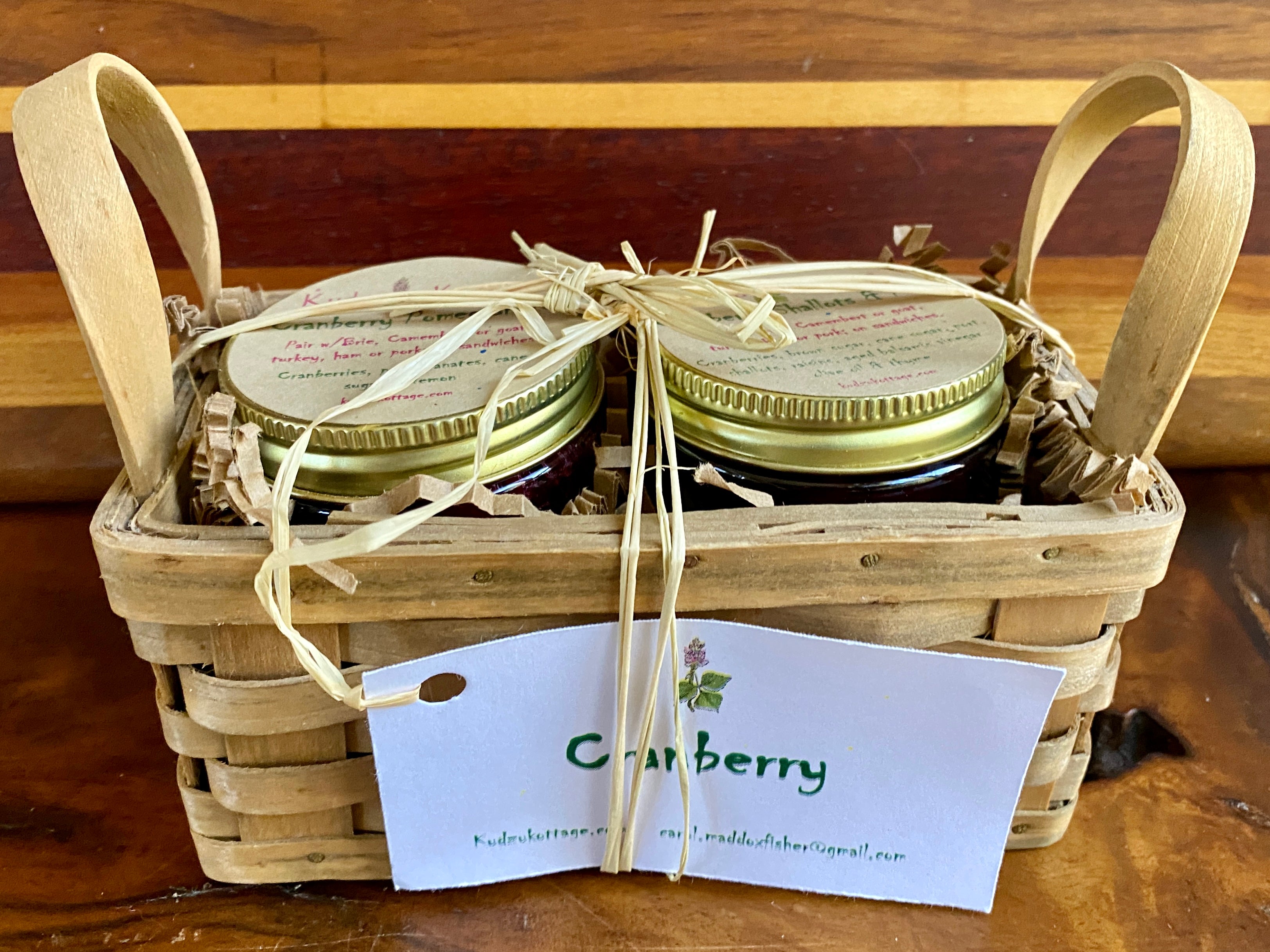Cranberry Gift Basket